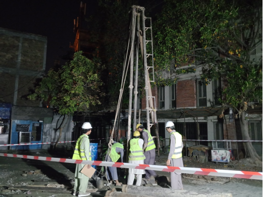 Geotechnical Investigation of Court Rooms, Record Rooms and Offices in the Khyber Pakhtunkhwa Service Tribunal, Peshawar